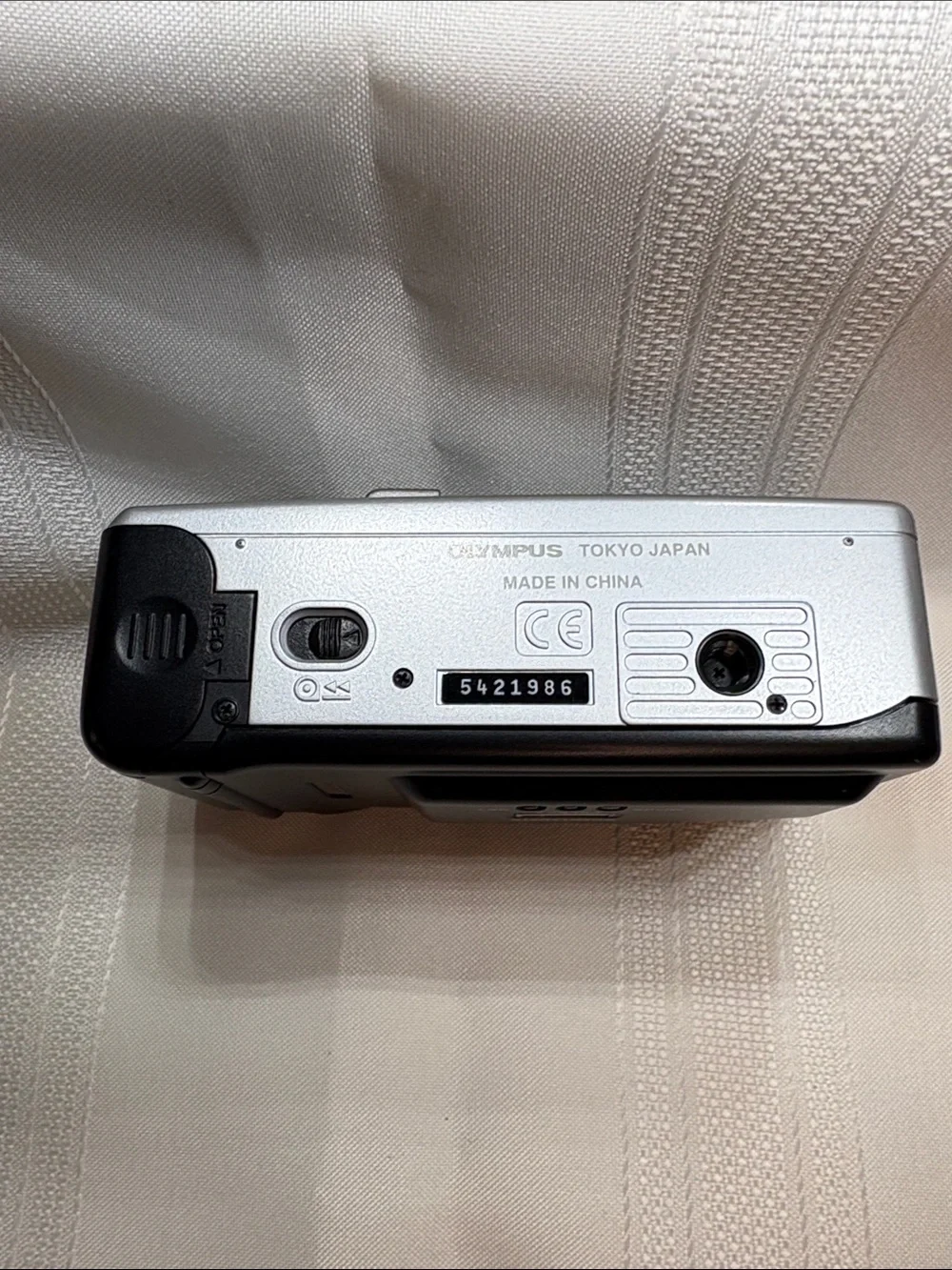 Olympus Trip XB40 AF Silver Compact Point-and-Shoot Camera